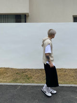 Wide Sweat Bermuda Pants 3C