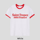 サバードリンガープリントショートスリーブTシャツ