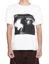 ILLUSION WHITE DISTRESSED TSHIRT