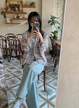 Soft Tee Wide Denim Baggy Pants (3color)