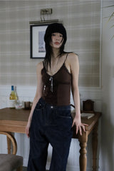 Lena Flower Lace Sleeveless