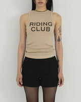 RIDING CLUB SLEEVELESS ( FUZZY )