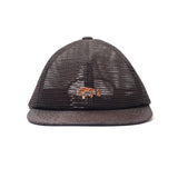 MESH BROWN FISH CAP