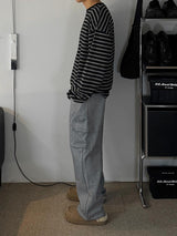 ASCLO Mink Wide Cargo Pants (5color)