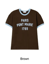 ヘイズパリリンガーショートスリーブTシャツ
