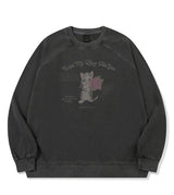 26SS★ タディラブラグランピグメントスウェットシャツ