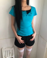 レムトコントラスト半袖Tシャツ