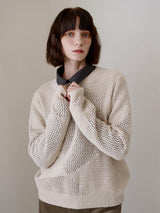 GRAIN SEE THROUGH KNIT