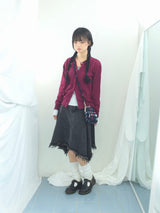 Vivid Hidden Burton Knit Cardigan