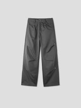 Rivet point strap pants 3color
