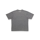 "FLOWER" PRINTED WITH EMBROIDERY S/S T-SHIRT