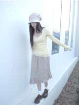 ニコVネックTシャツ
