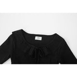 FAIRY LONG SLEEVE-BLACK