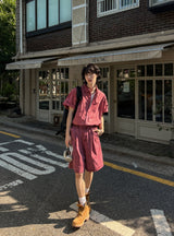 Dio Color Dying Bijo Bermuda Pants