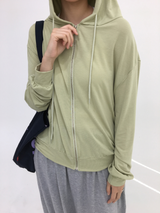 ムダ フロー ジップアップフーディー (2color)
