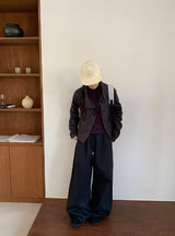 Sitka Cotton Double Collar Cardigan