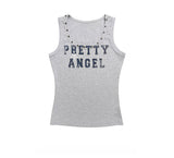 Zadie Studded Angel Tank