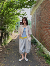 ニーパッドスウェットバミューダパンツ