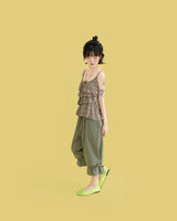 Frill capri pants (2 color)