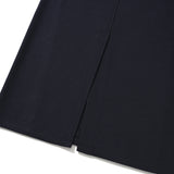 KIRSH PLAIN JERSEY LONG SKIRT [DARK NAVY]