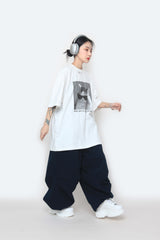 デジタルキャットオーバー半袖Tシャツ