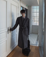 Roche Wool Robe Double Coat