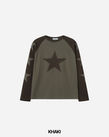 スターパッチロングスリーブ
