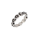 Antique Cross Scallop Ring