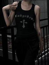 cubic rock chic sleeveless
