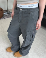 Cardin Washed Strap Cargo Pants