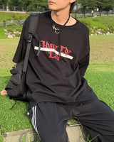 オックルオーバー半袖Tシャツ