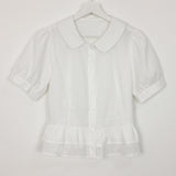 ルプティ ラッフルブラウス(3color)