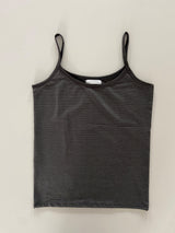 Duet Striped Contrast Layered Sleeveless Tank Top 4 Colors