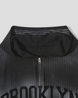Rukle Mesh Dirty Hooded Zip-Up