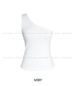 Bibi Unbalanced ribbed sleeveless