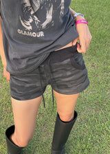 MILITARY MINI SHORTS