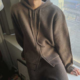 ASCLO Maison Knit Hood Zip Up & Pants (7color)