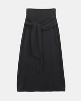 Elon String Tie Long Skirt