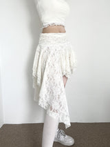 1252. レースキャンキャンミニスカート (2color)