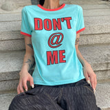 Don'T@Me リンガーT (マリンブルー) F25QB141