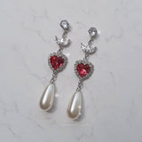 Heart Jewel Princess Piercing - Rosepink