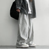 Burnlet incision wide banding pants (7 colors)
