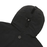 [24SS LSD COLLECTION] MUGUNG Stitch Recycled Hoodie Windbreaker_Black
