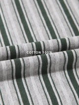 Cloud Cropped Striped Top