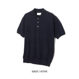 ASCLO Washable Collar Short Sleeve Knit (14color)