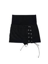 サイドアイレットスカートパンツ
