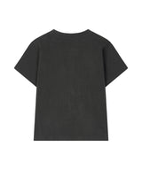 (W) エッセンシャルロゴセミクロップピグメント半袖Tシャツ_3 Color
