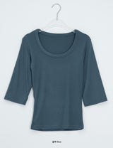 Shady Basic Round Three Quarter Tee