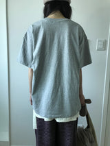 スノーマンオーバーサイズTシャツ (4 Colors)