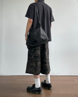 Vintage Faux レザークロスバッグ